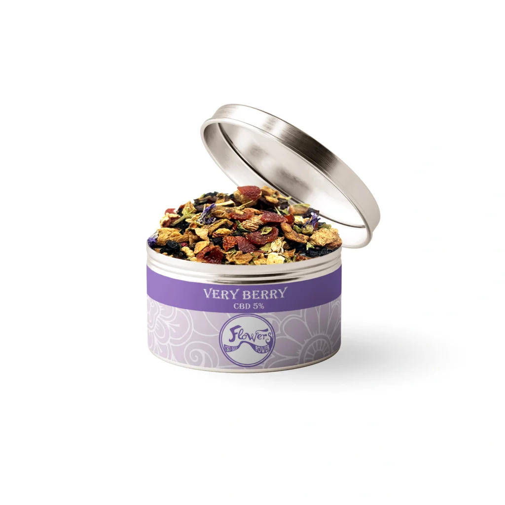 Infusion CBD Very Berry aux fruits rouges