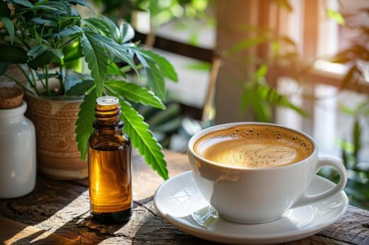 La cohabitation entre le CBD et la caféine : une alliance surprenante