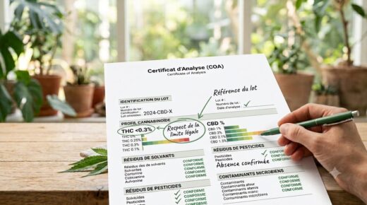 Comment lire un certificat d'analyse (COA)