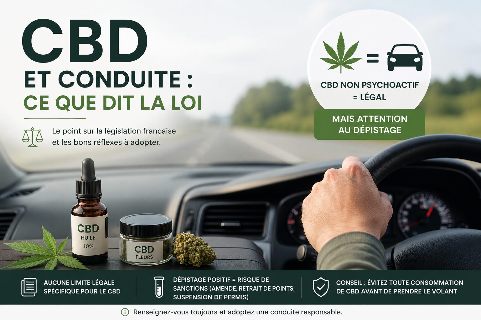 Cbd Et Conduite Ce Que Dit La Loi